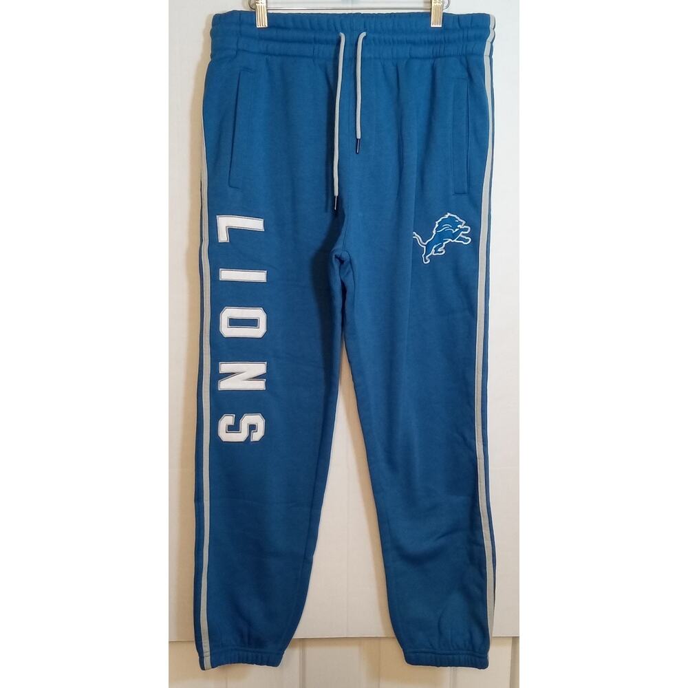 Detroit Lions NFL Ultra Game Super Soft Game Day Sweatpants Unisex Large
